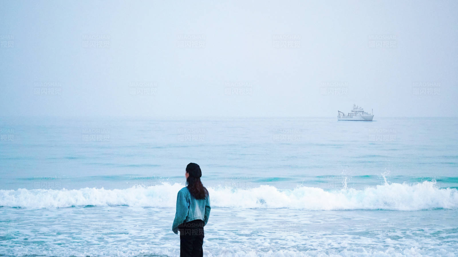 海邊眺望