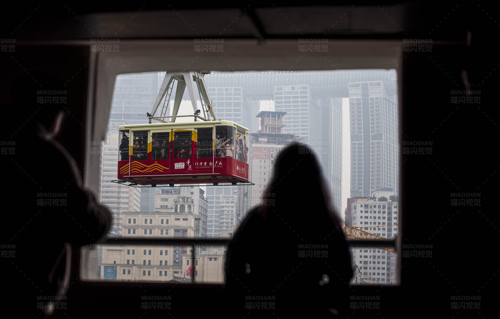 城市纜車觀景