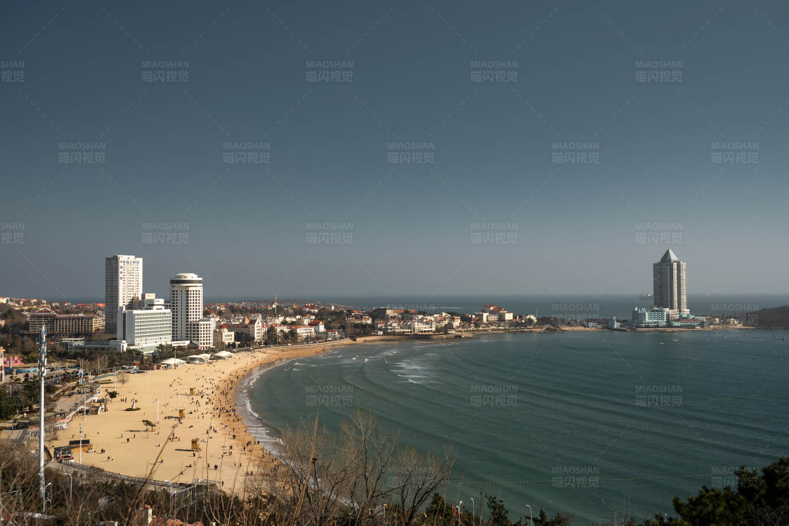 海濱城市沙灘