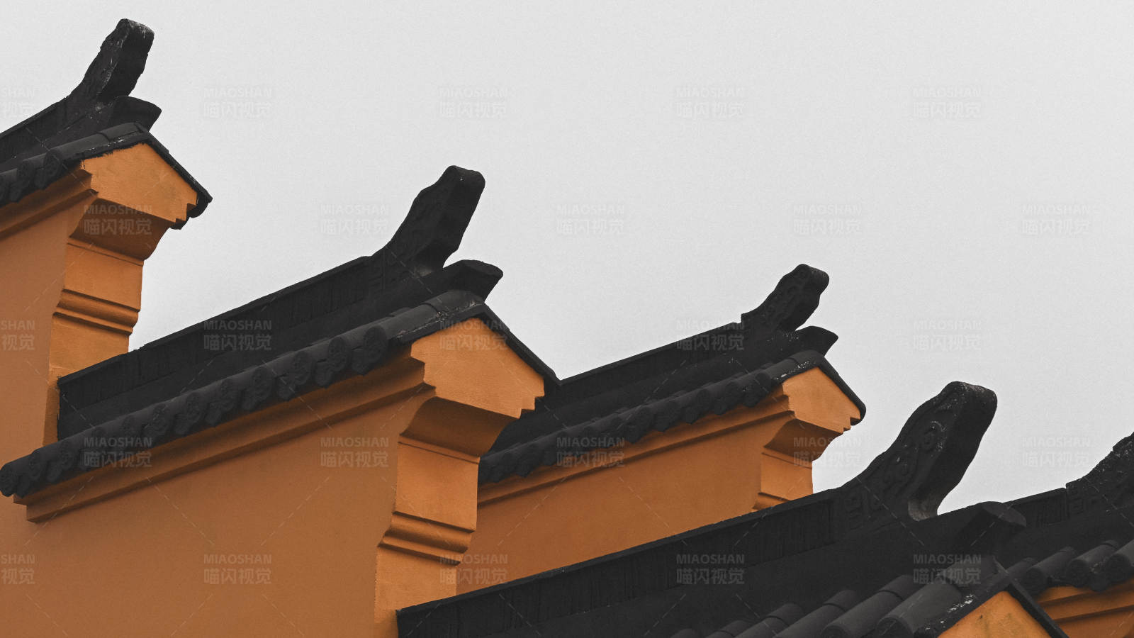 古建筑屋頂特寫