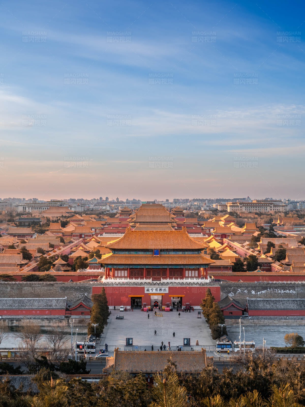 紫禁城夕陽(yáng)美景