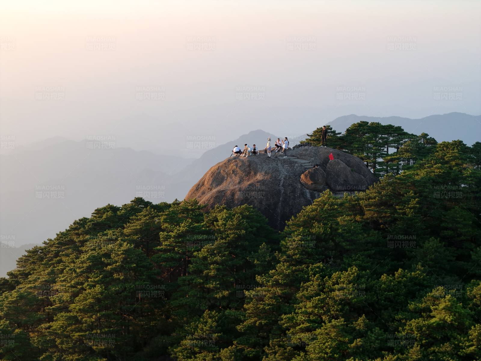 黃山日出觀景臺