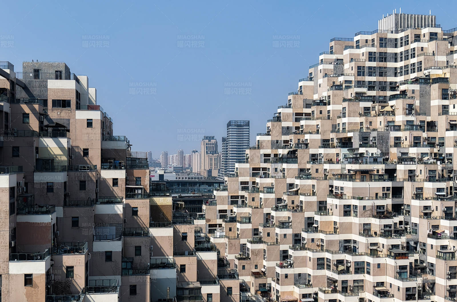 現代城市建筑群-昆山花橋