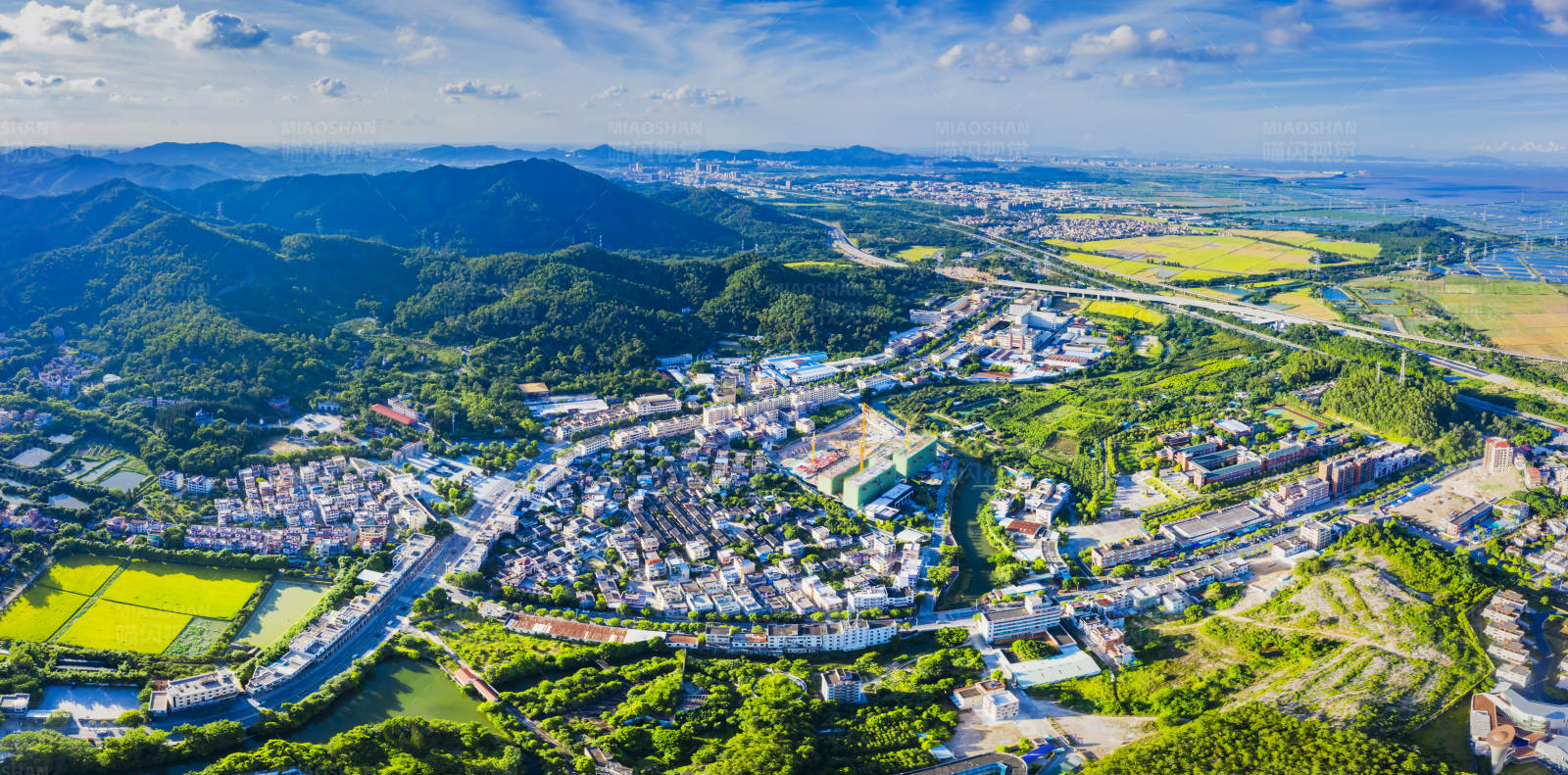 中山山城全景