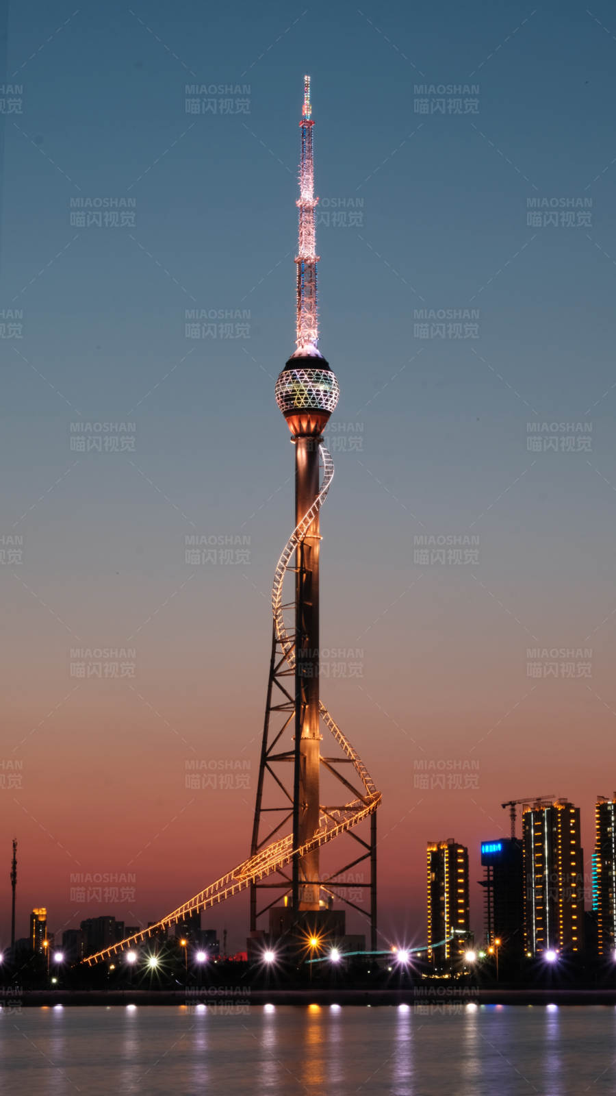 臨沂電視塔夜景