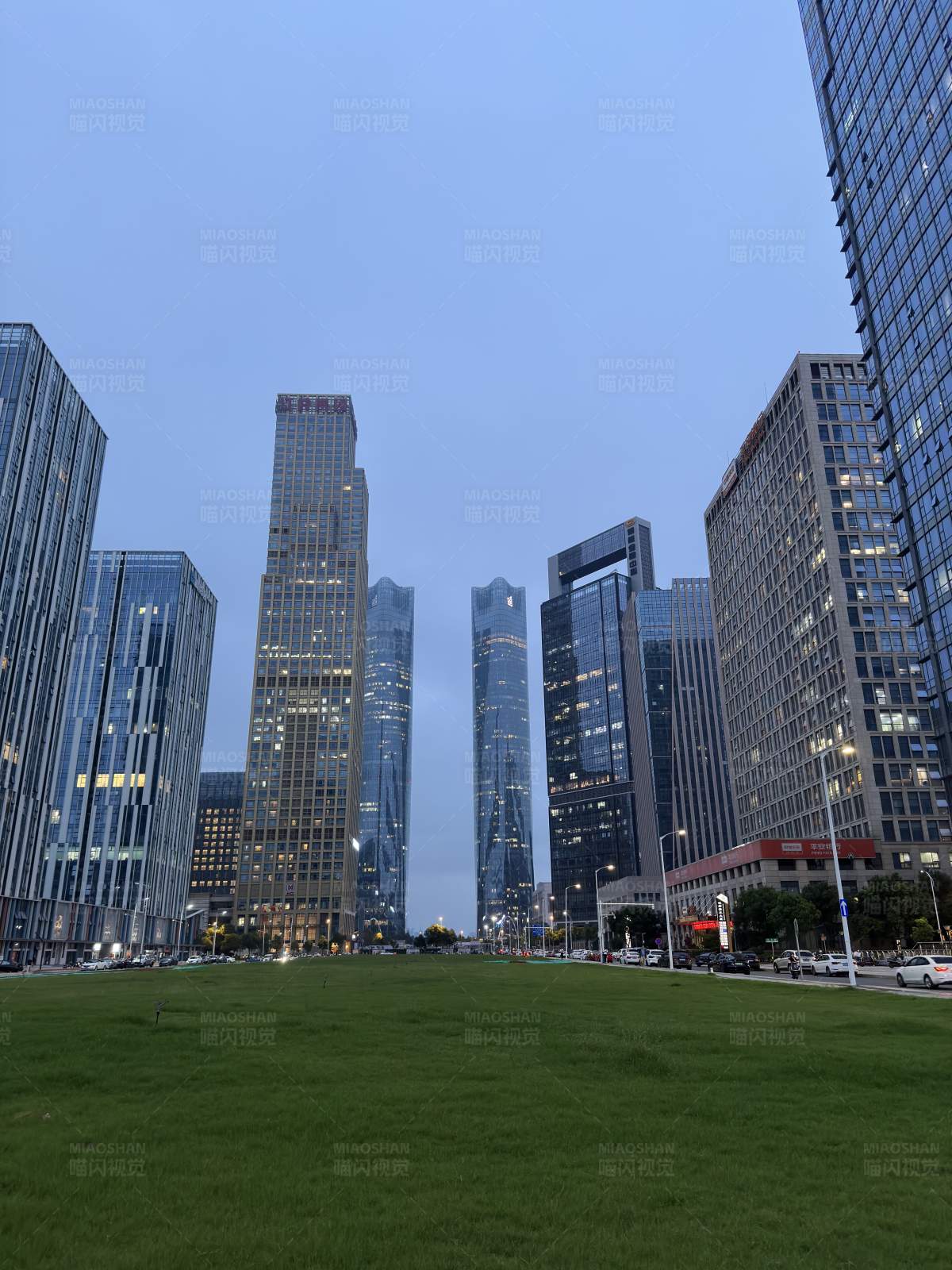 城市綠地與高樓
