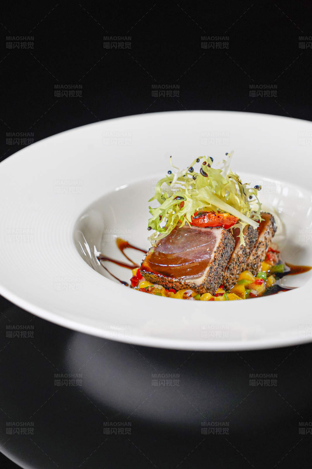 美食攝影 精致金槍魚塔塔