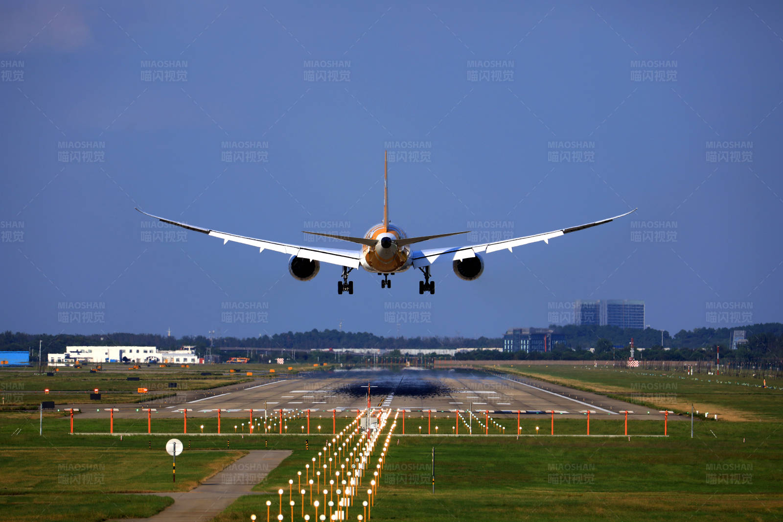 飛機降落