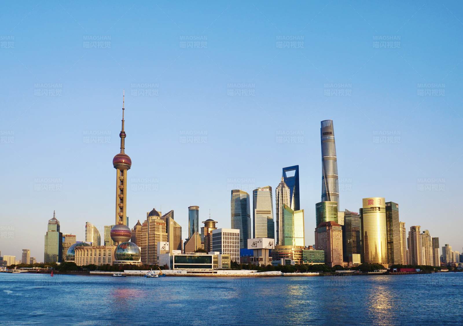 上海浦东天际线