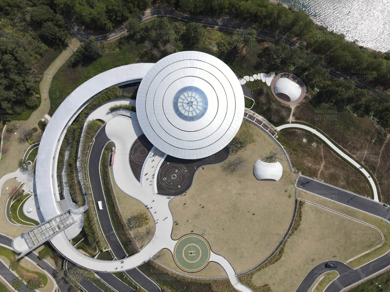 未来科技馆鸟瞰图