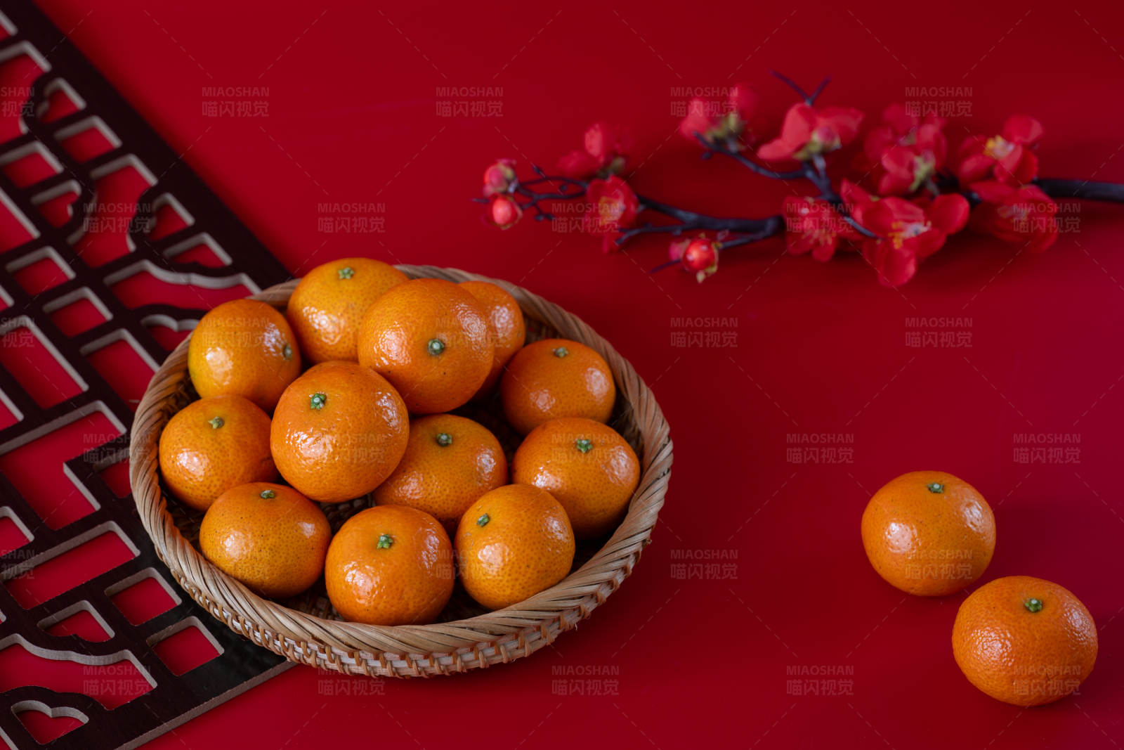 春節(jié)橘子籃