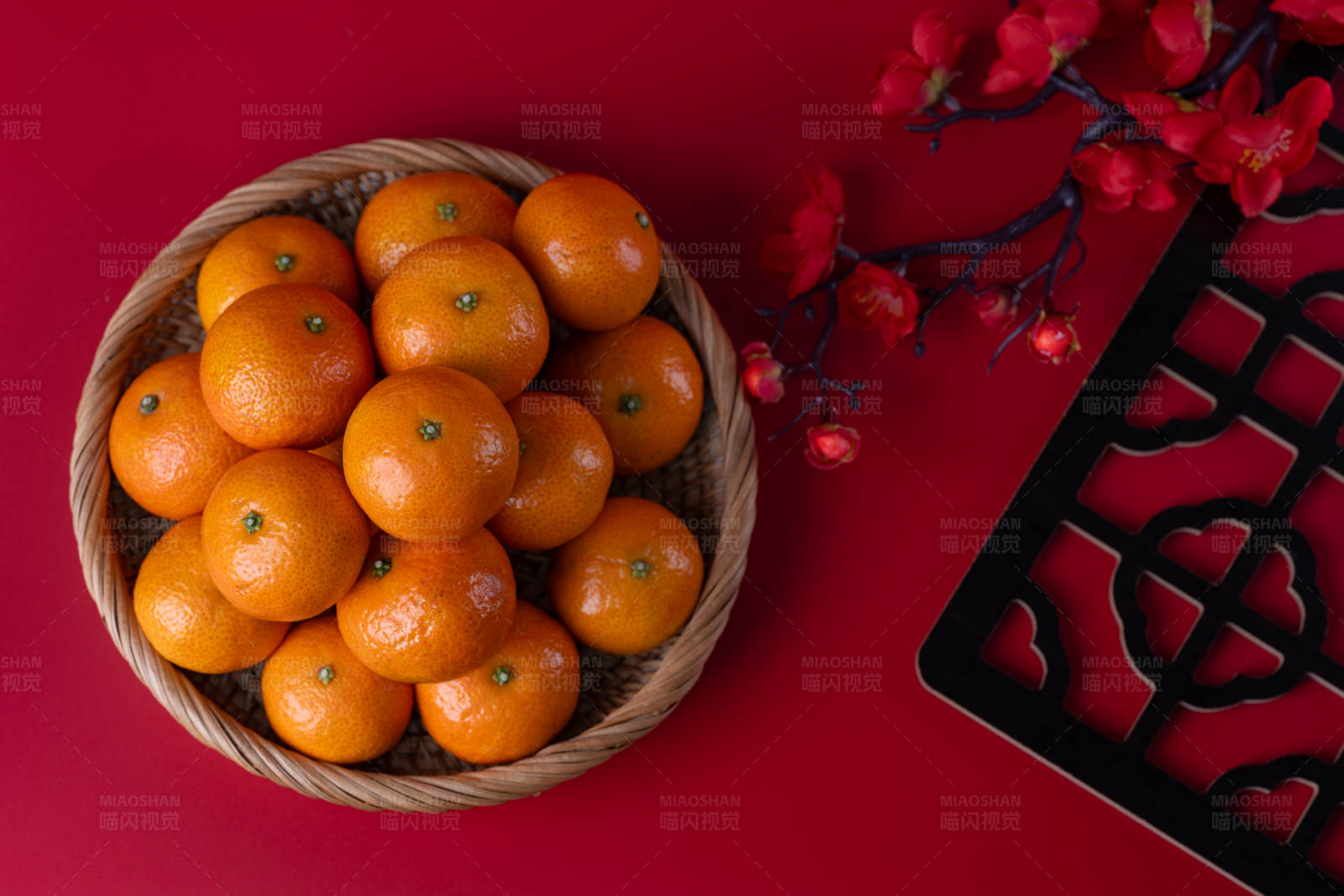 春節橙子籃