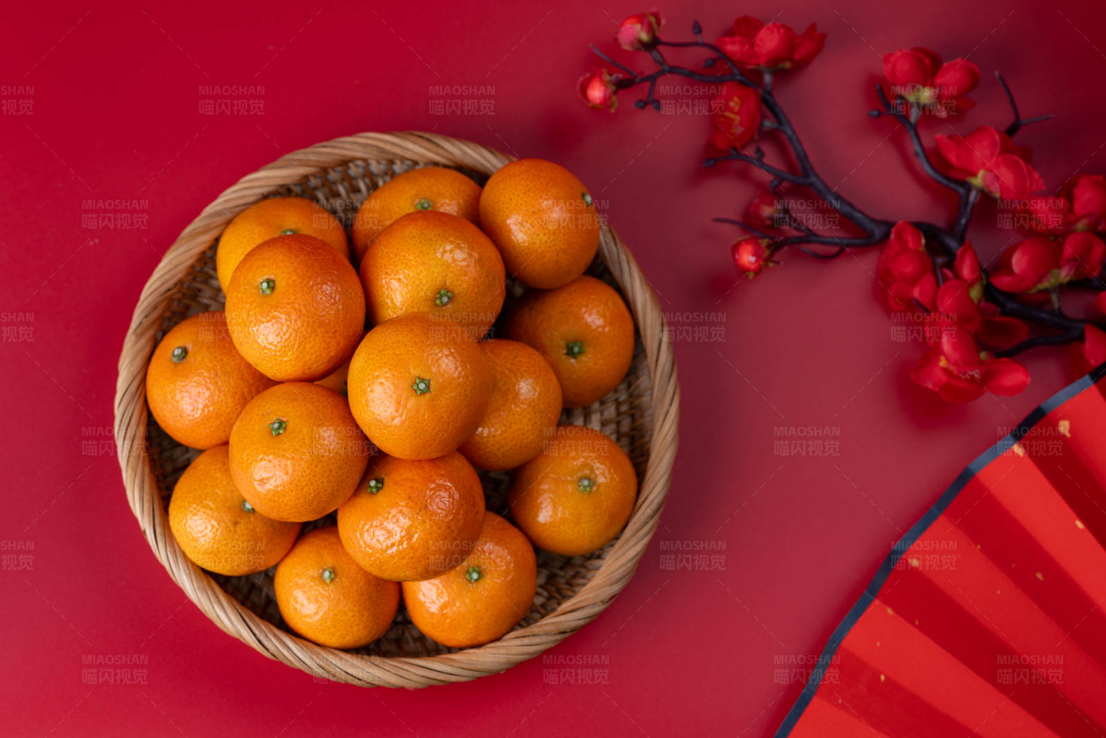 春節橙子籃