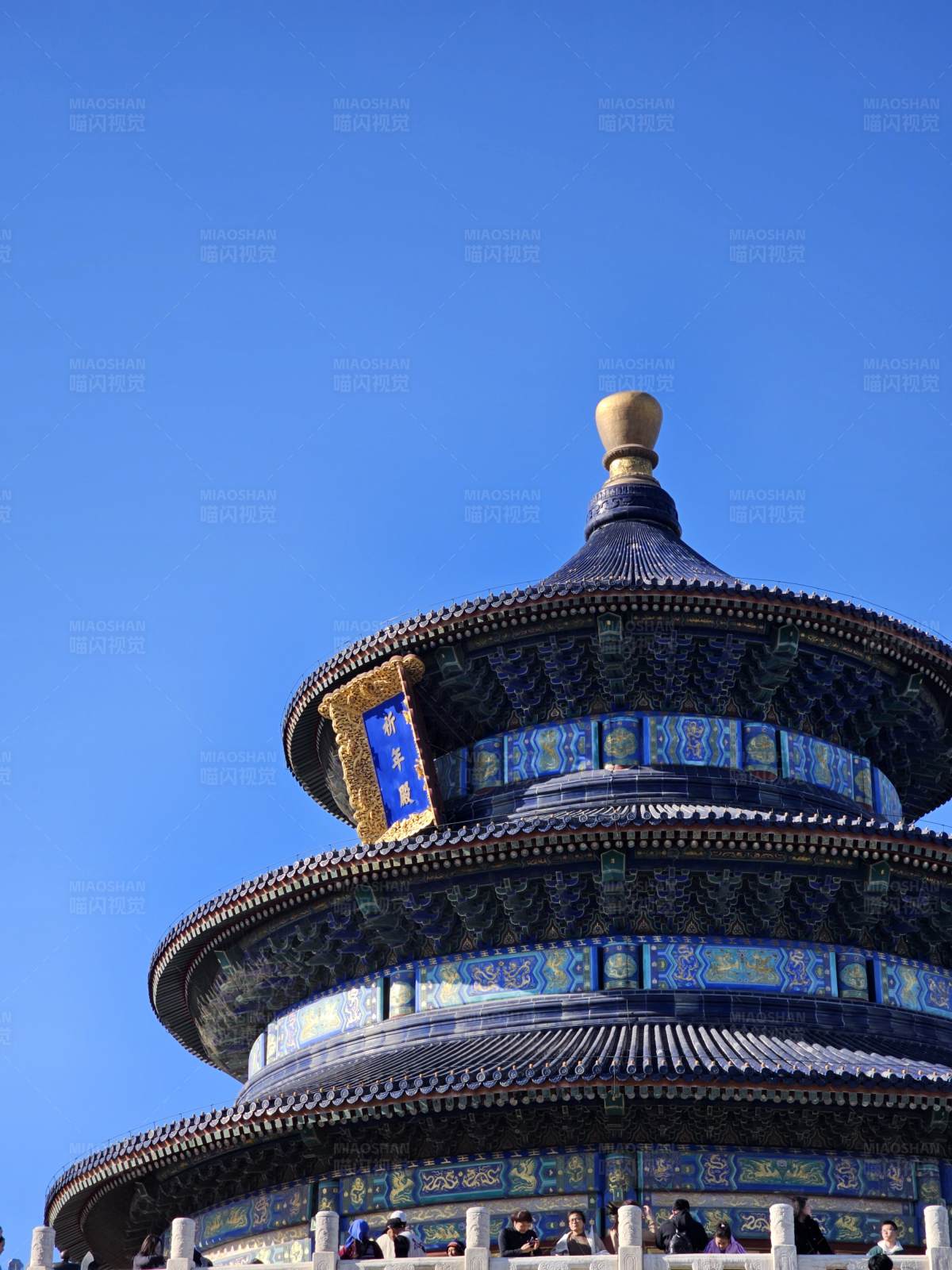 北京天坛的宏伟建筑