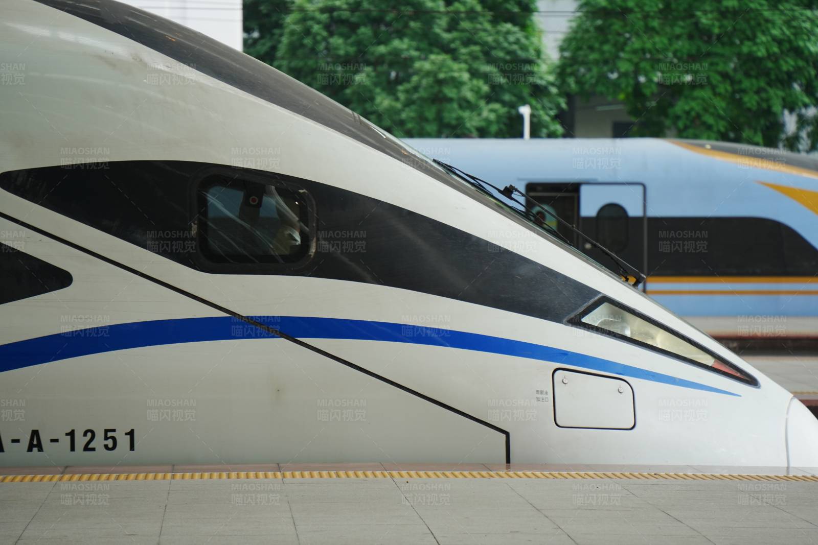 高速列車特寫