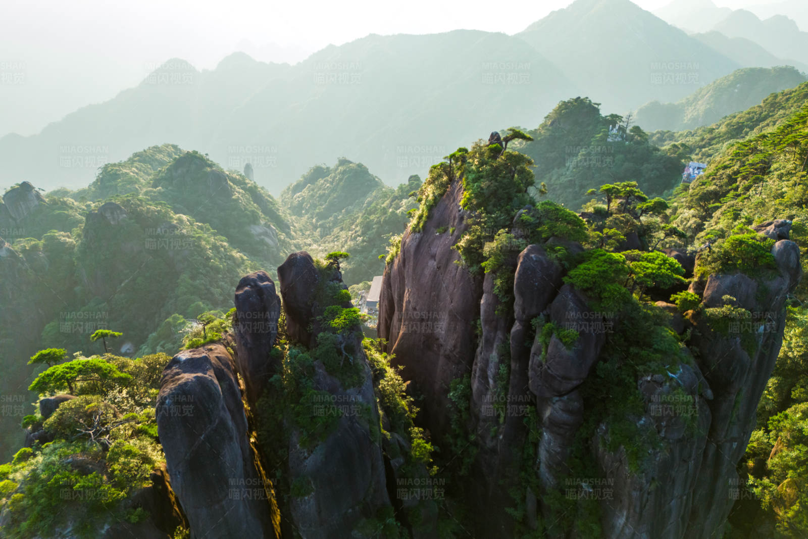 江西上饒三清山奇峰秀景