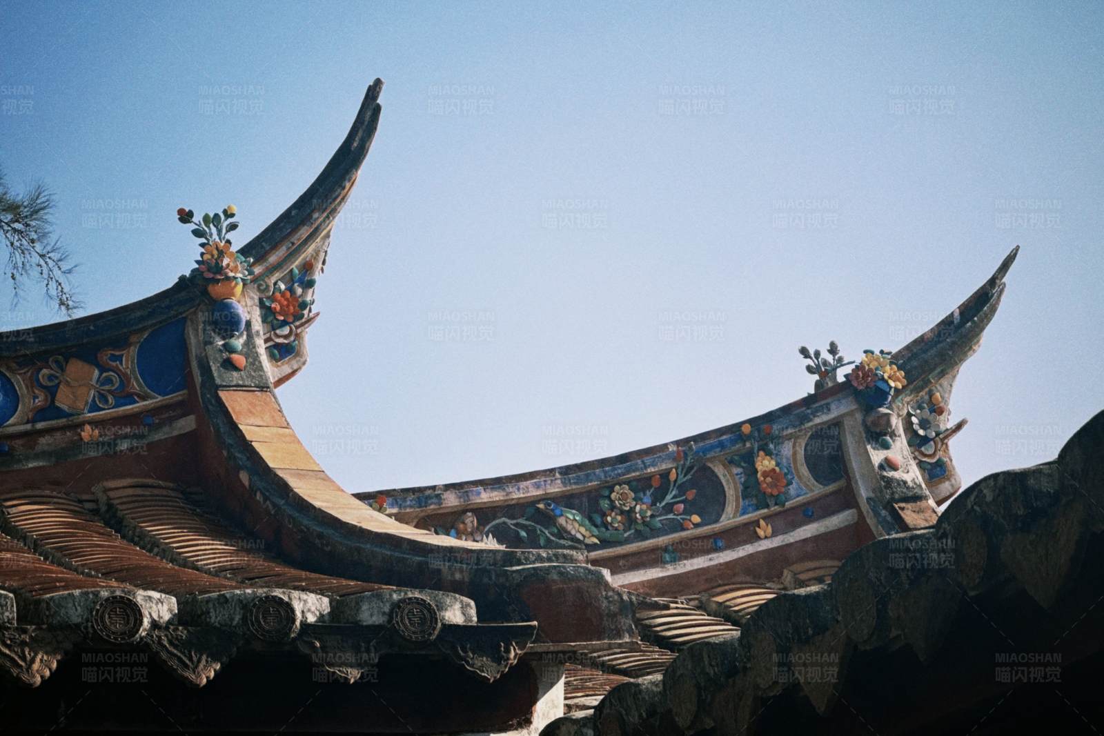 古建筑的翹角