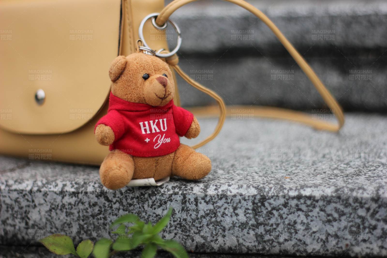 HKU紀念熊鑰匙扣