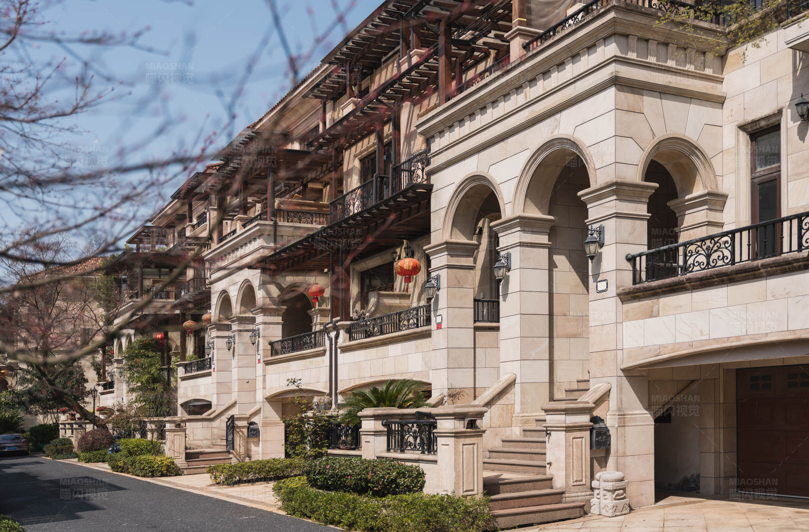 歐式建筑街景