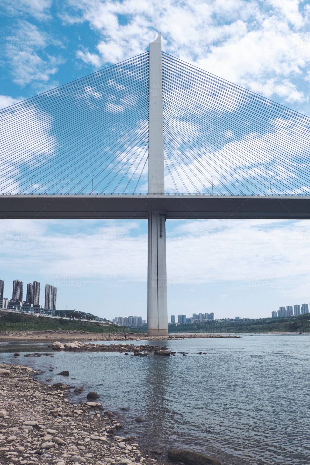 現(xiàn)代橋梁與城市天際線