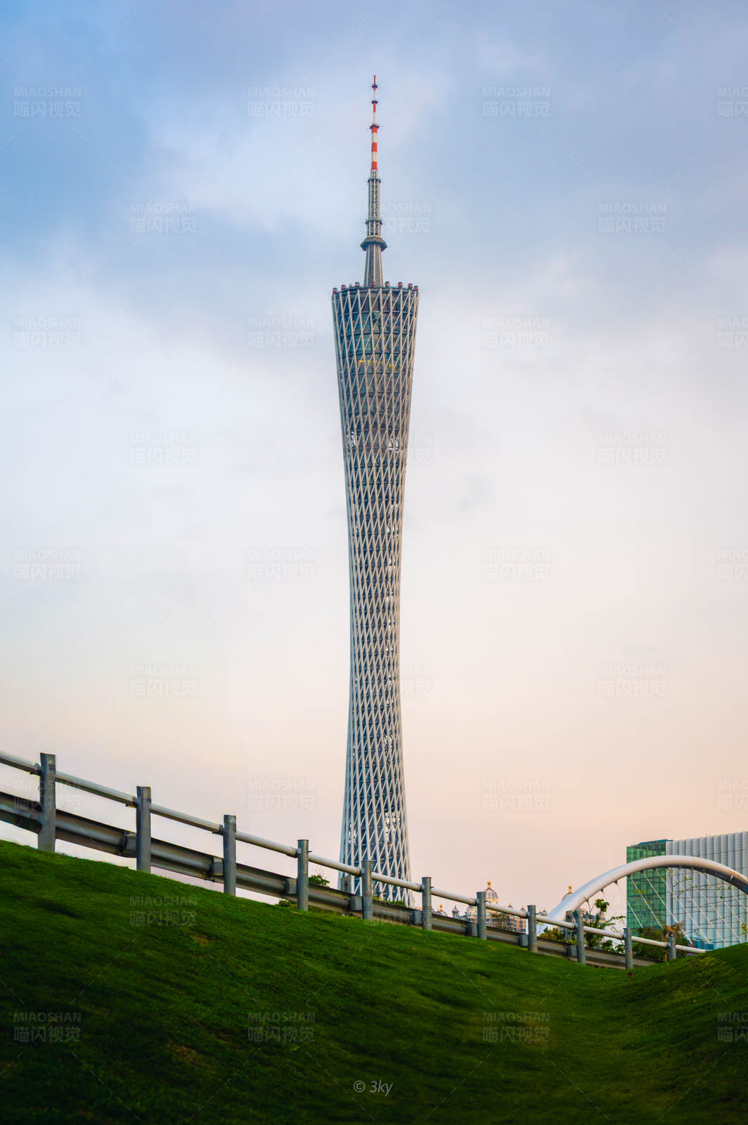 廣州塔夕陽美景