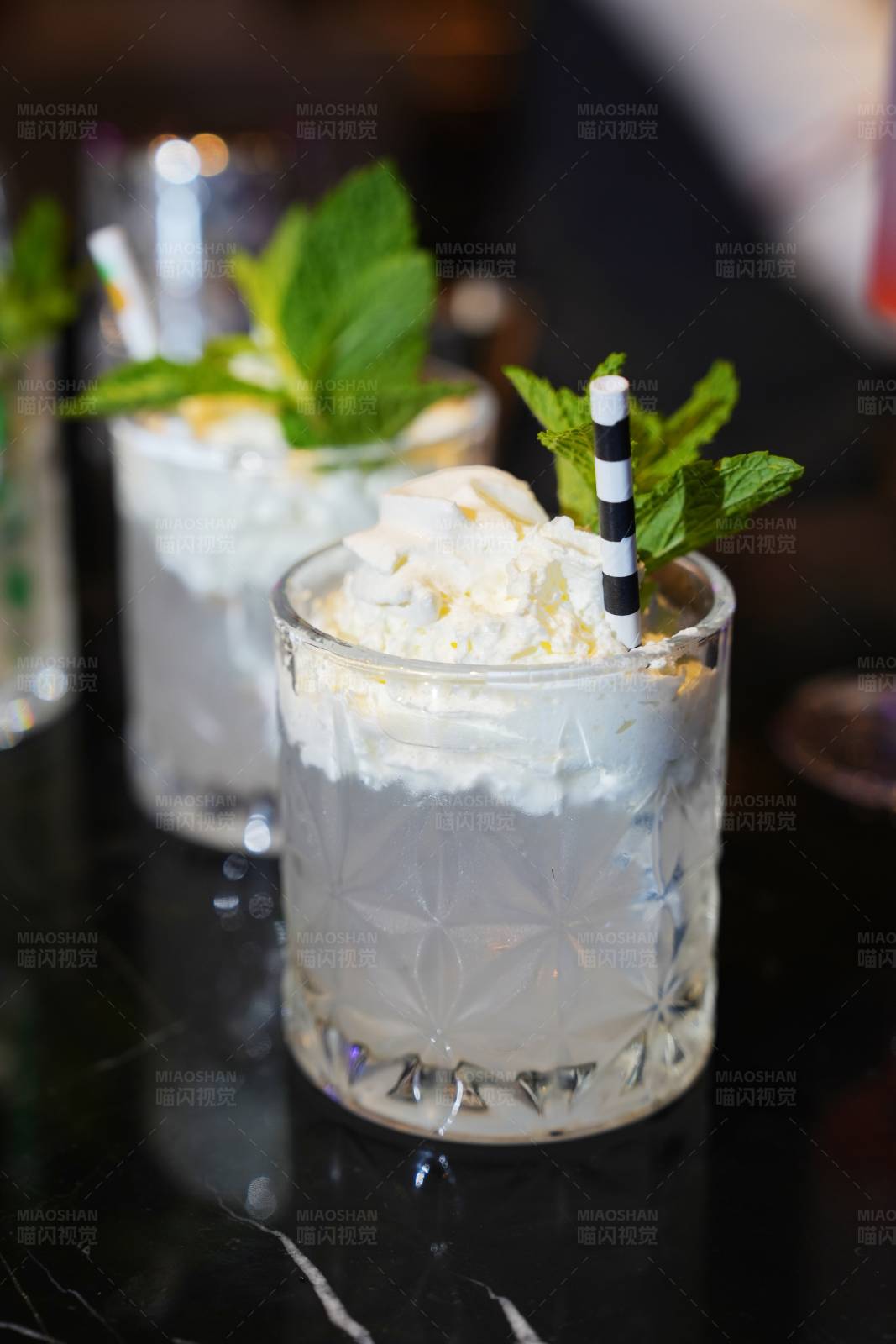 薄荷冰沙雞尾酒