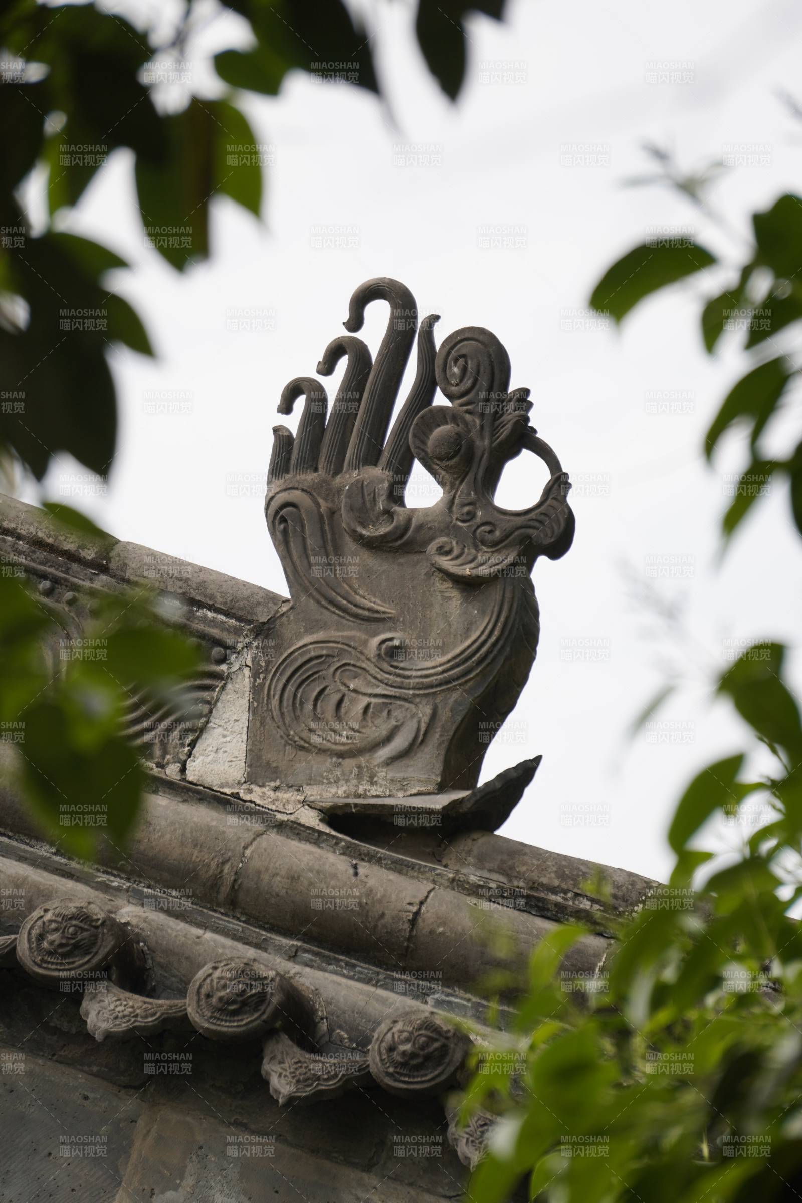 古建筑屋檐上的裝飾