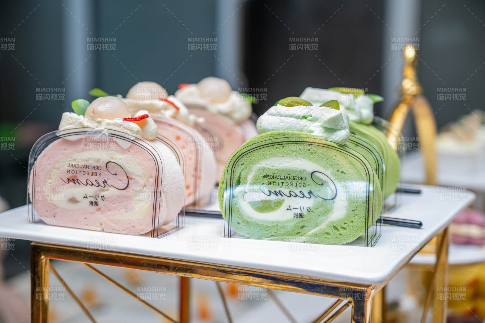 精美甜點展示