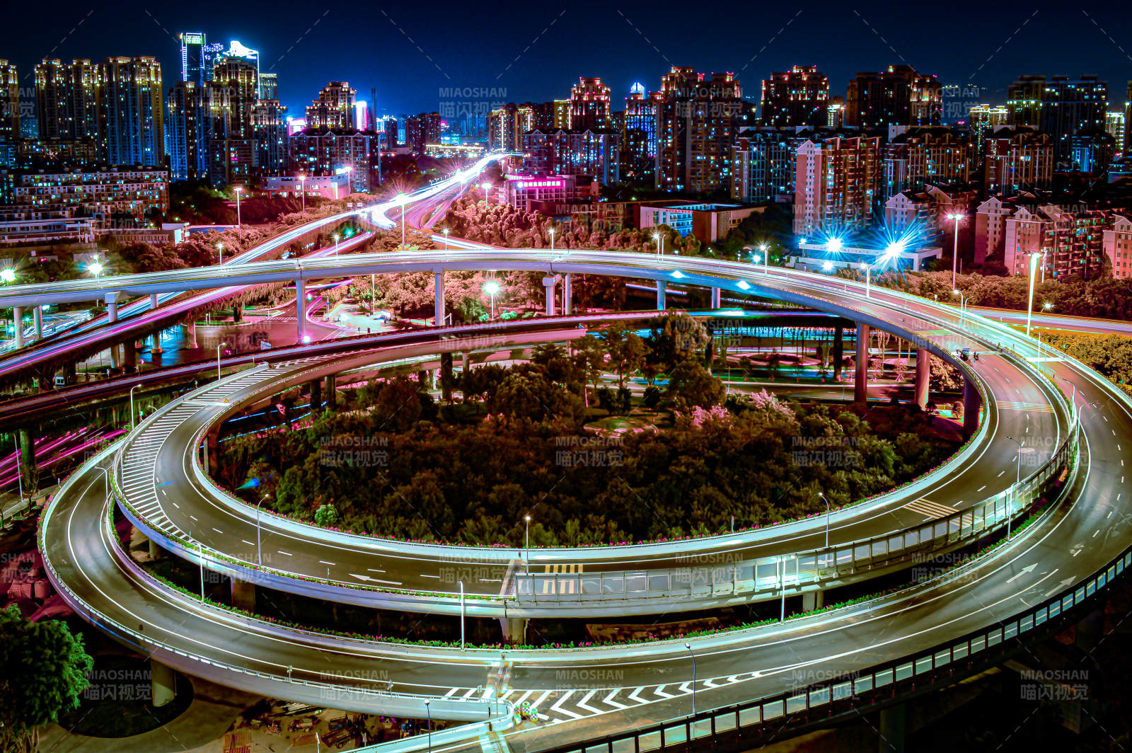夜景立交橋