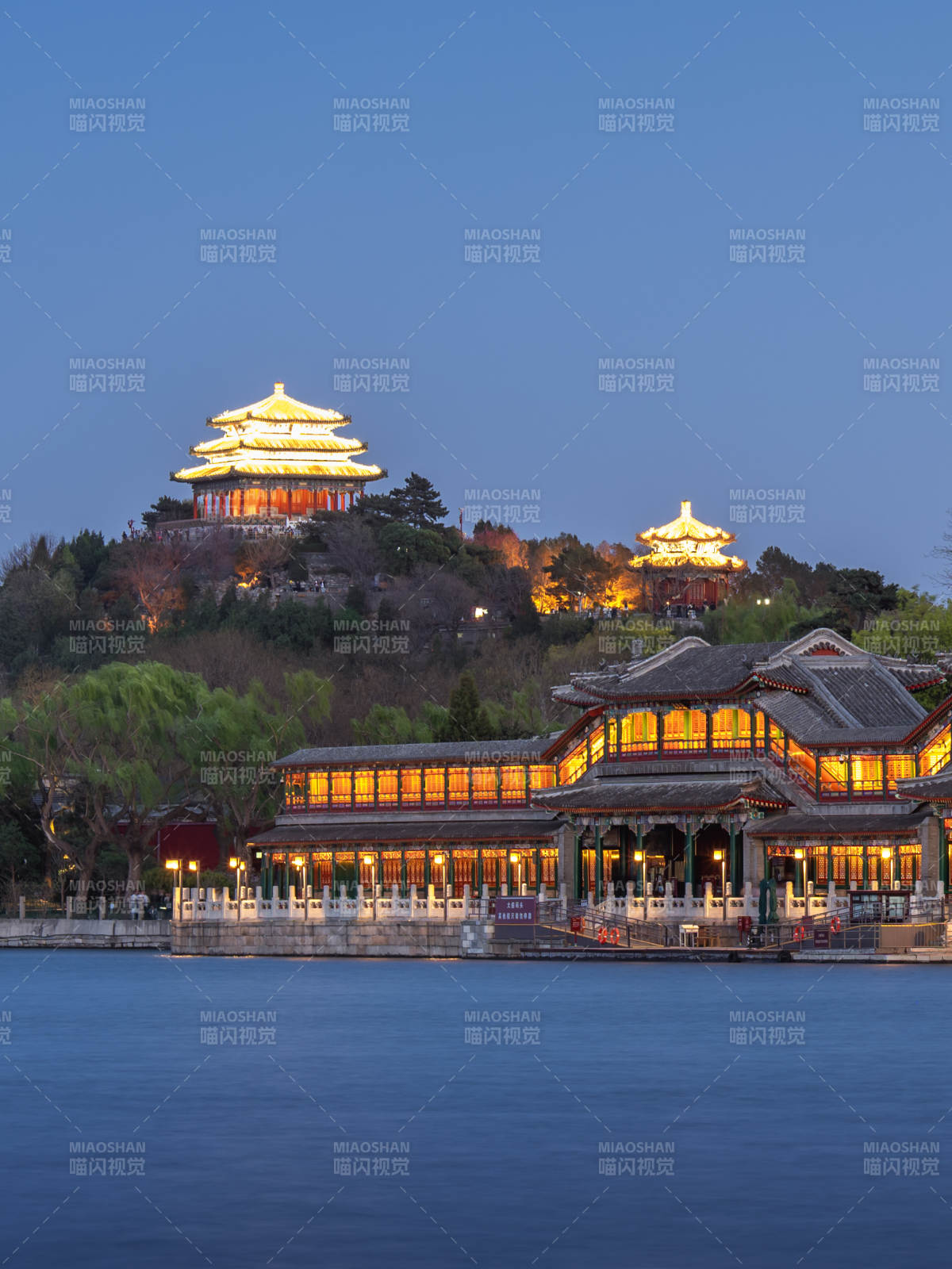 北海公園夜景