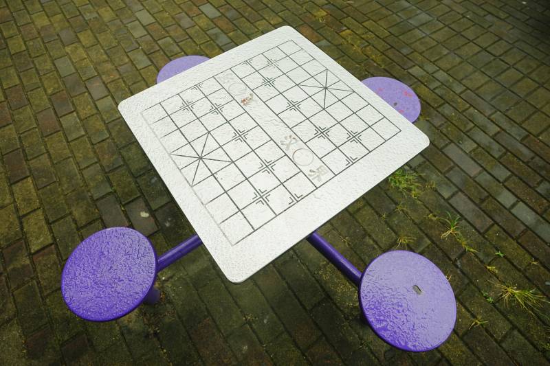 戶外棋盤桌