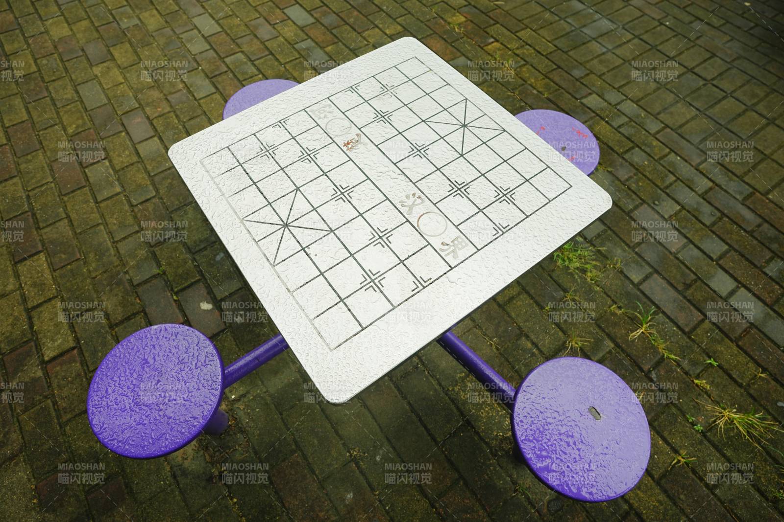 戶外棋盤桌
