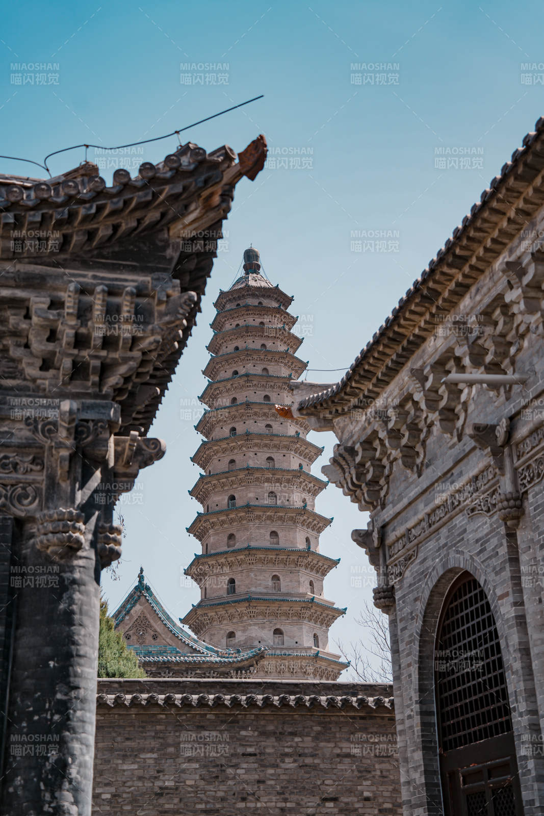 古塔聳立 歷史見證