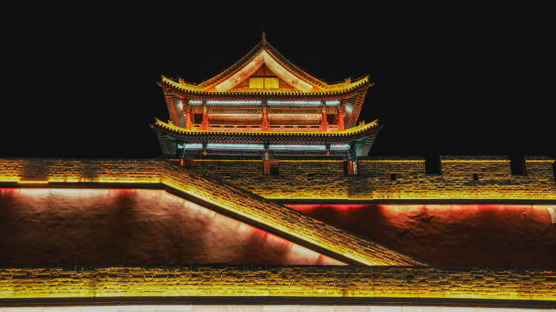 古城墻夜景