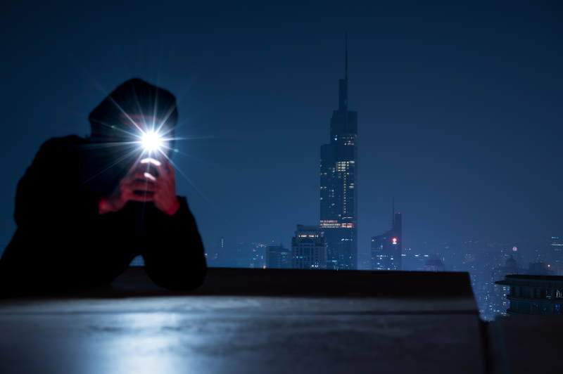 夜景攝影者