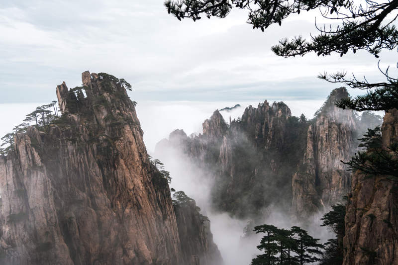 云海奇觀黃山