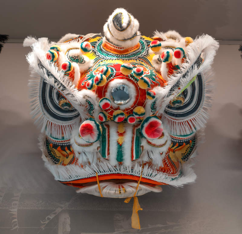 舞獅頭飾
