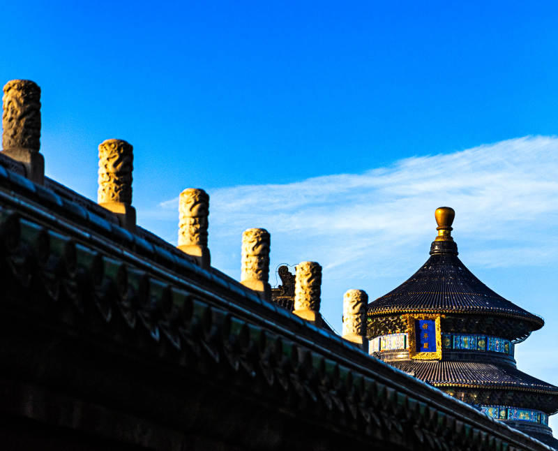 天壇與藍(lán)天