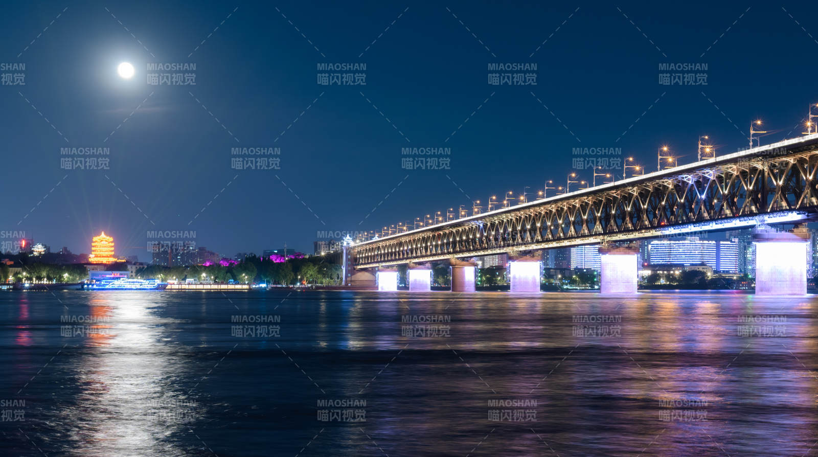 月夜江橋