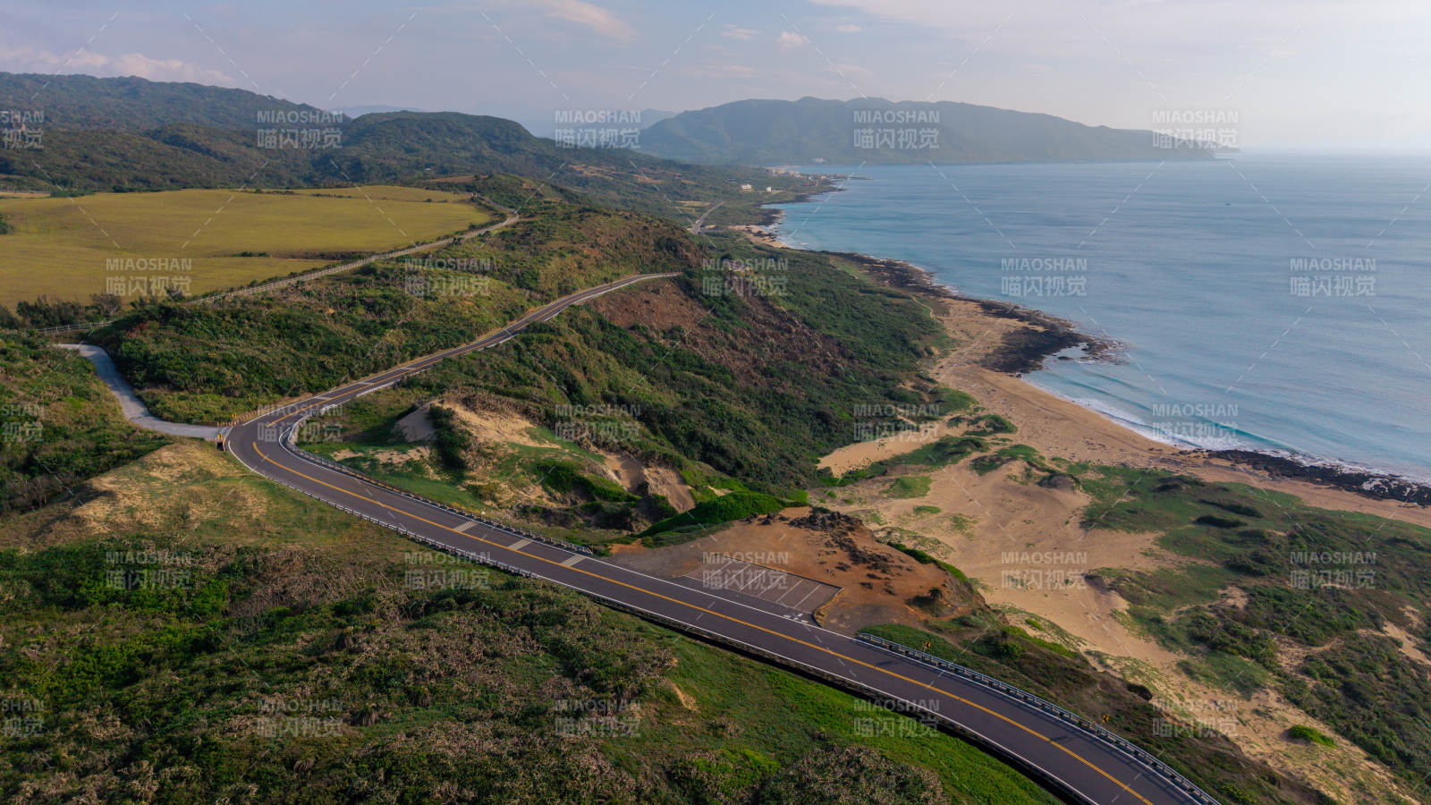 海岸公路鳥瞰圖