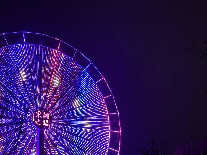 摩天輪夜景