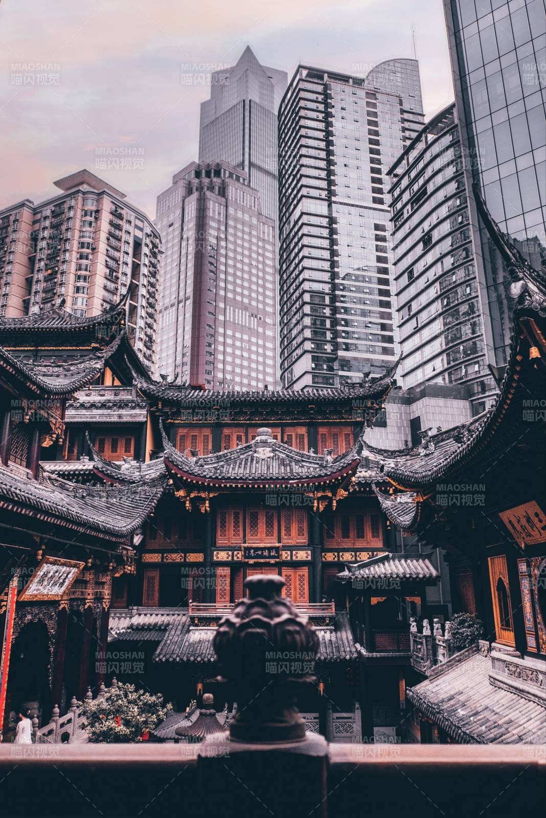 古今交融的城市景觀