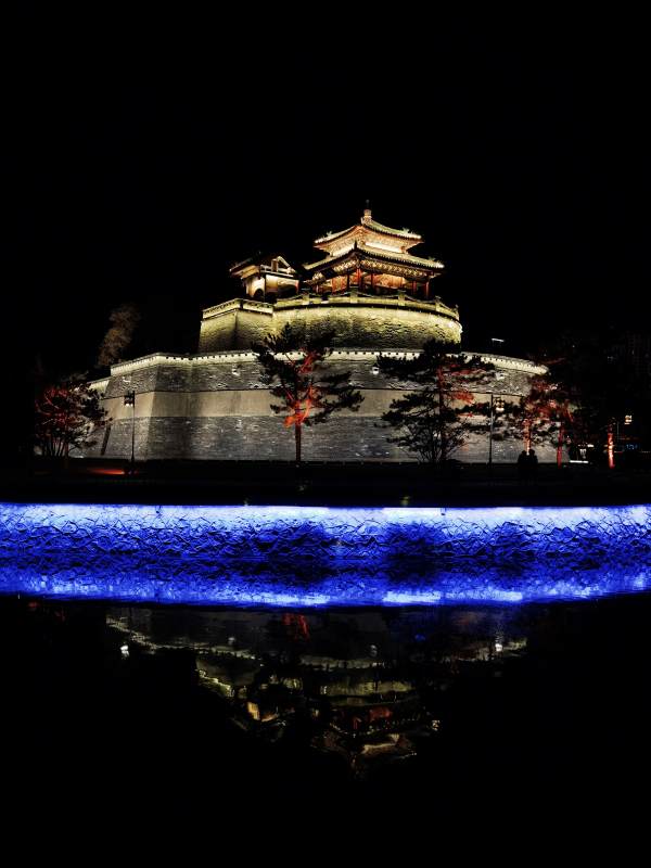 叢臺夜景