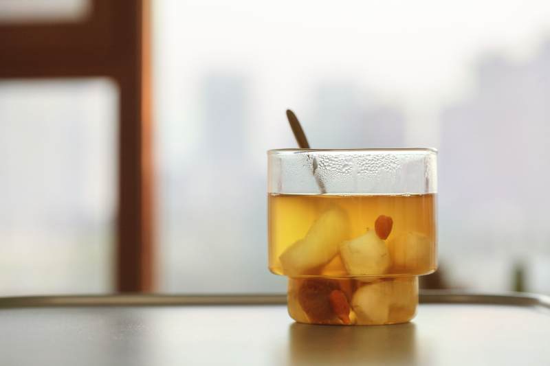 冰镇果茶