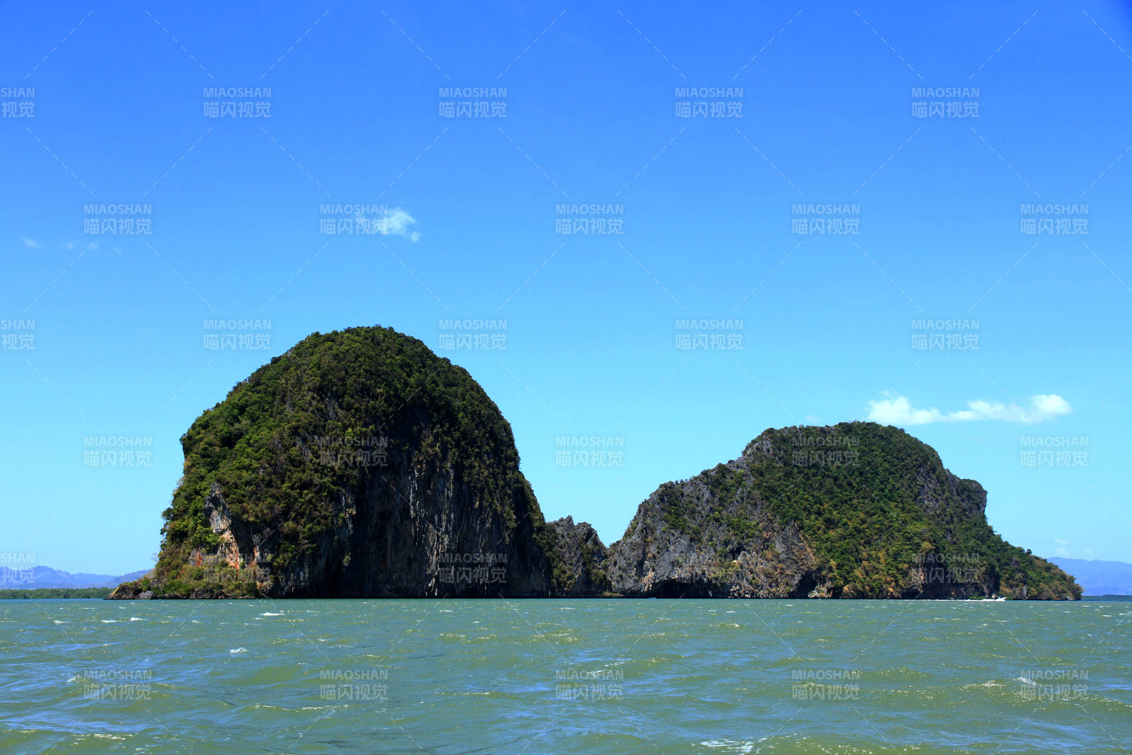 碧海藍(lán)天 雙島屹立