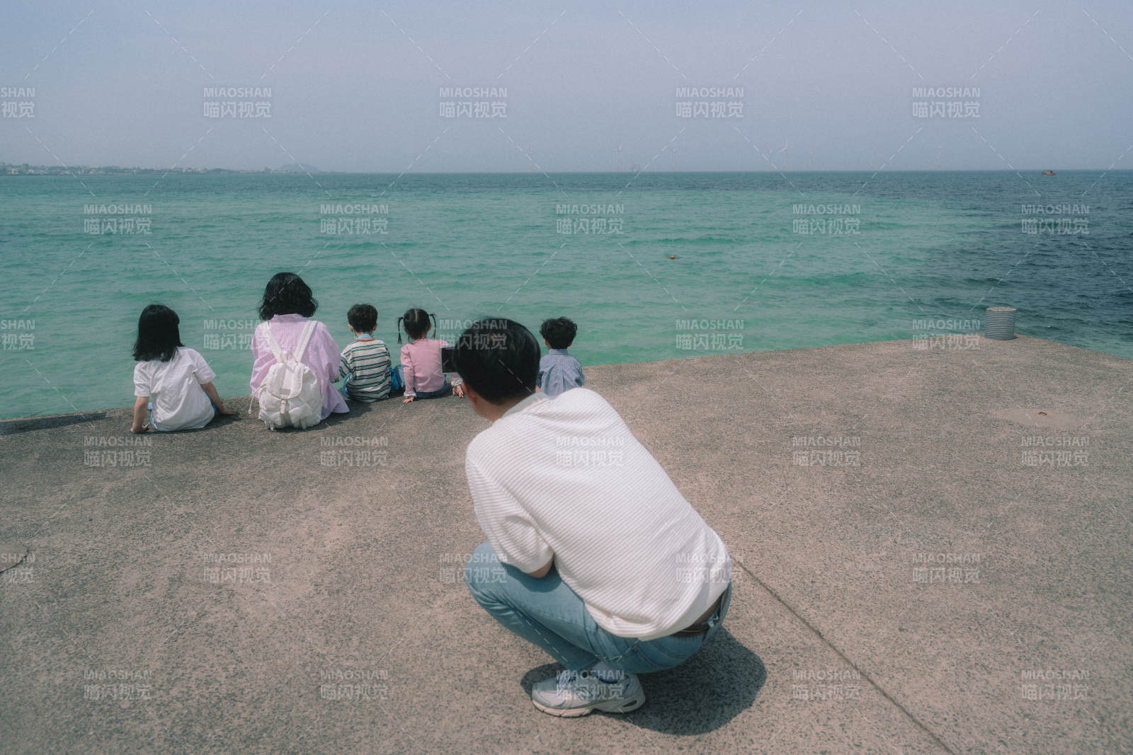 海邊的親子時光