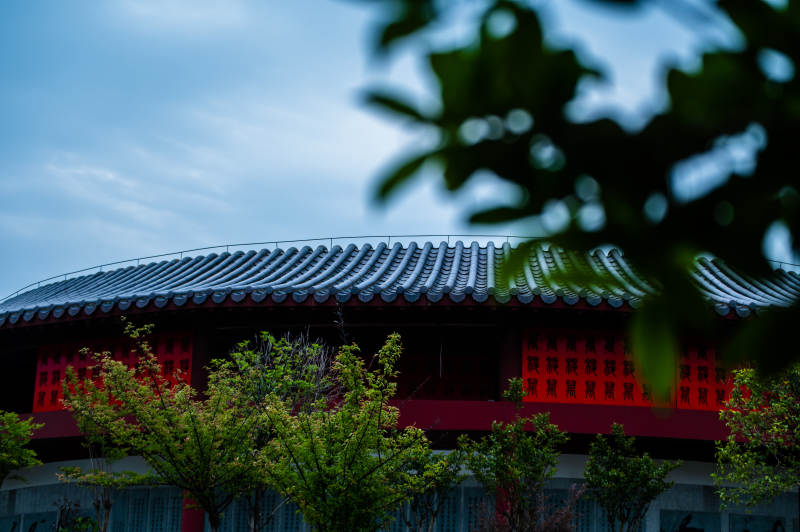古寺红窗绿树映—大冶尹家湖