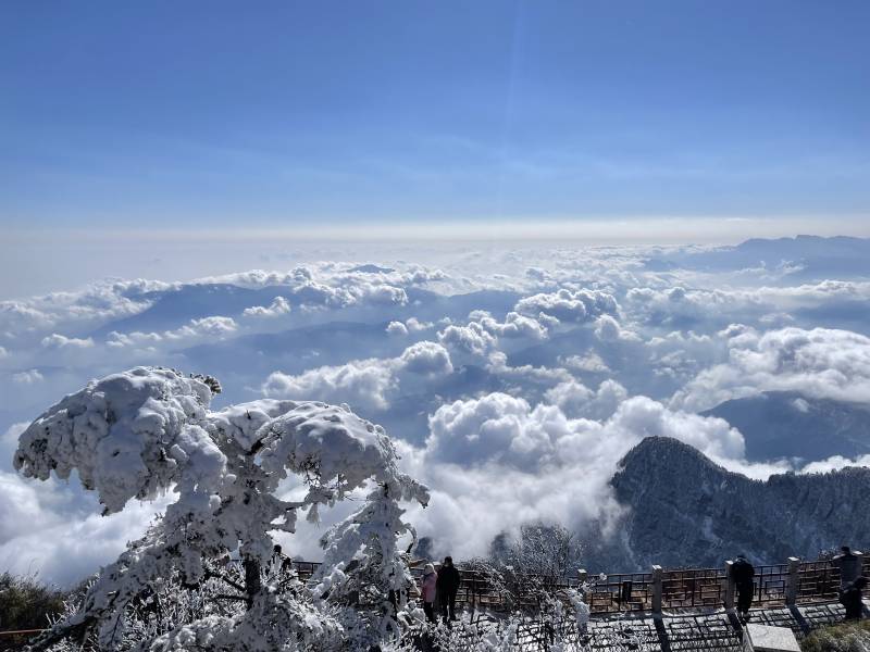 雪后云海