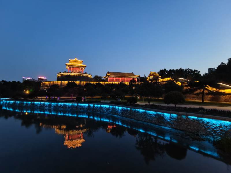邯鄲叢臺夜景