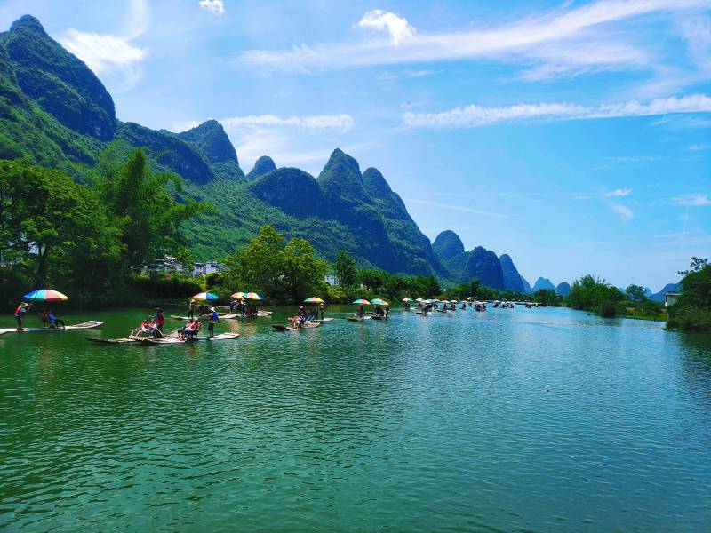 漓江竹筏游